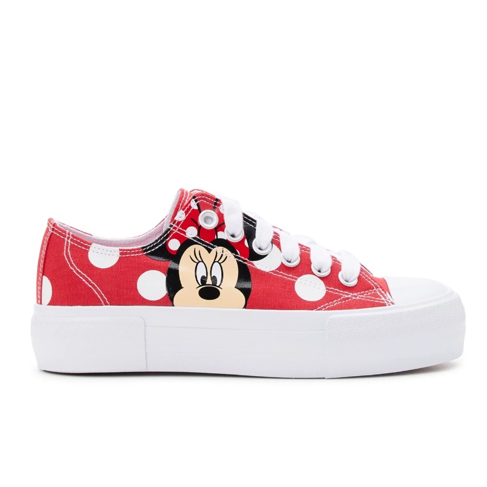 Women's Licensed Minne Mouse Sneaker Shoe
